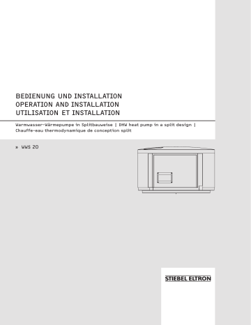 STIEBEL ELTRON WWS 20 Operation And Installation | Manualzz