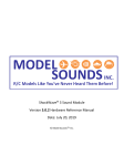 MODEL SOUNDS ShockWave 3 Hardware Reference Manual