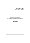 Laurus WL 1447 MV Bedienungsanleitung