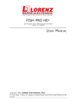 Lorenz FISH PRO HD+ User Manual