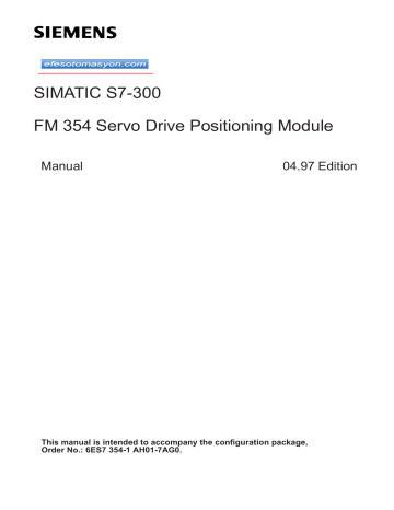 Siemens Simatic S7-300 Manual | Manualzz