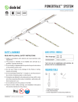 DIODE LED PowerTRAX Installation guide