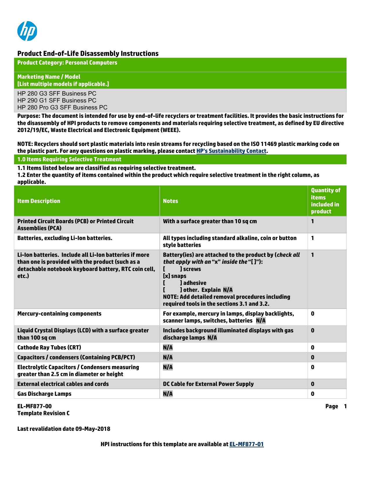 Hp 280 G3 Disassembly Instructions Manual Manualzz