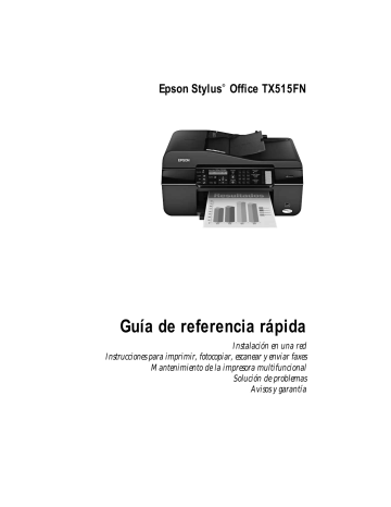 Epson Stylus Office TX515FN Guia de referencia | Manualzz