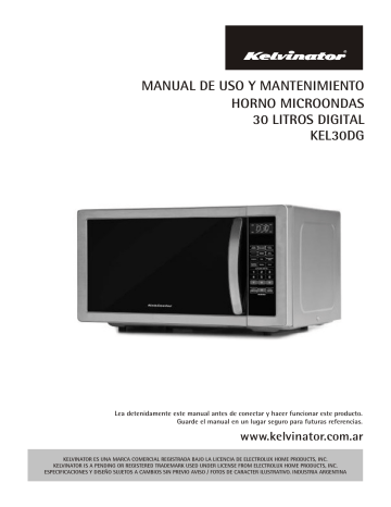 Microondas Excelente Estado. Poco Uso Kelvinator 20 Lt - Comprá en San Juan