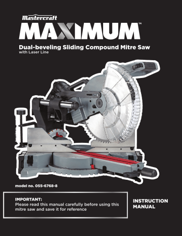 MasterCraft MAXIMUM 055-6768-8 Instruction Manual | Manualzz