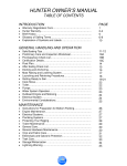 Hunter Marine HUNTER 25 Owner's Manual