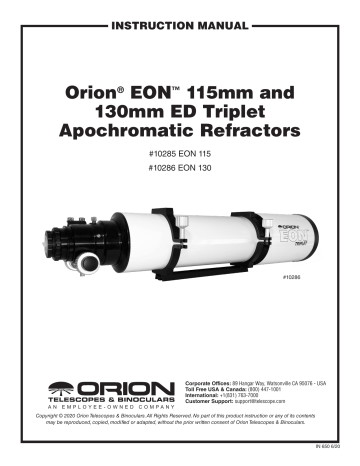 Orion sales eon 115