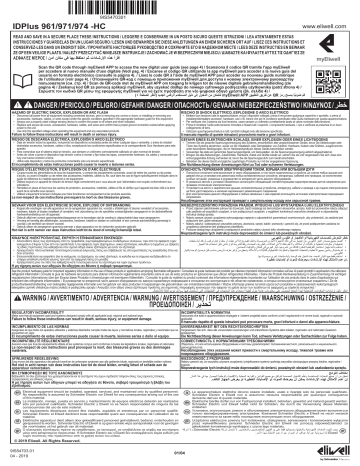 Eliwell IDPlus 961-HC Anleitung | Manualzz