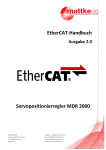 mattke EtherCAT mdr 2000 Handbuch