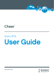 SONIC Cheer Nano User guide
