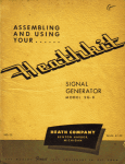Heathkit Heathkit SG-8 Manual