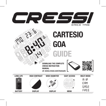 Cressi Cartesio Goa Manual 