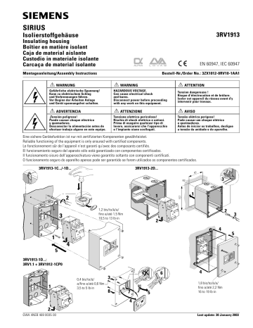 Siemens 3RV1913 Montageanleitung Manualzz siemens-3rv1913-montageanleitung-manualzz