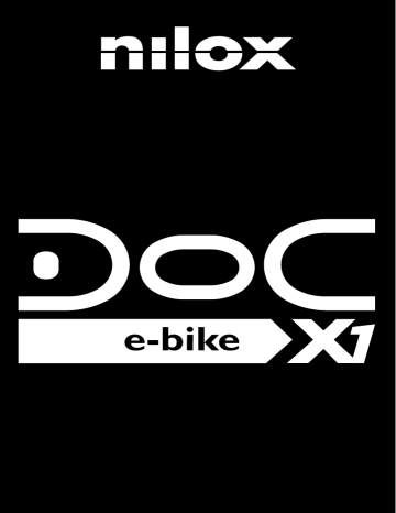 Nilox DOC E-BIKE X3, DOC E-BIKE X5 Manual | Manualzz
