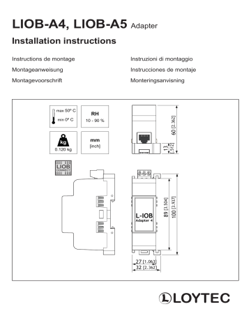 Loytec Router Setup LOYTEC LIOB-A4 Installation Instructions | Manualzz