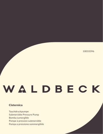 Waldbeck 10033396, Cisternica Manual | Manualzz