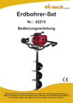 ek-tech 62215 Bedienungsanleitung