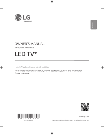 LG 70UP7550PVD Owner’s Manual | Manualzz