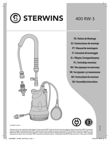 STERWINS 400 RW-3 Assembly Instructions Manual | Manualzz