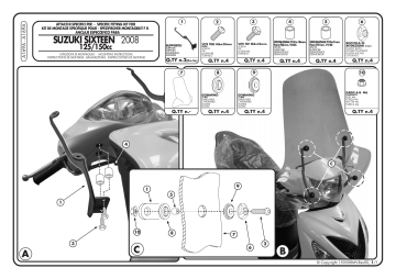 GIVI A169A Specific fitting kit Instructions | Manualzz