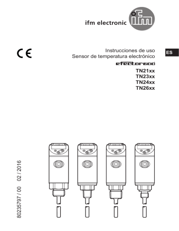 TN2445 - Sensor de temperatura con pantalla - ifm