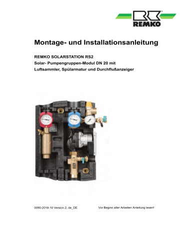 Remko SolarstationHE-RS2 Benutzerhandbuch | Manualzz