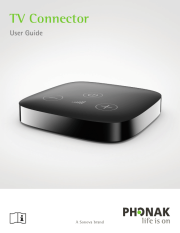 Phonak TV Connector User Guide | Manualzz