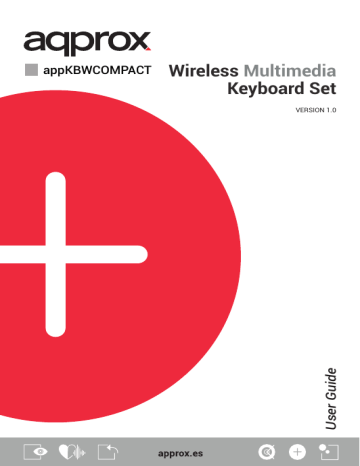 Approx APPKBWCOMPACT Wireless Multimedia Keyboard & Mouse User Guide | Manualzz