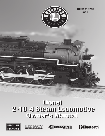 Lionel 2-10-4 Steam Locomotive Owner's Manual | Manualzz
