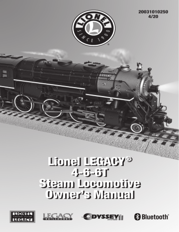 Lionel 4-6-6T Steam Loco Owner's Manual | Manualzz