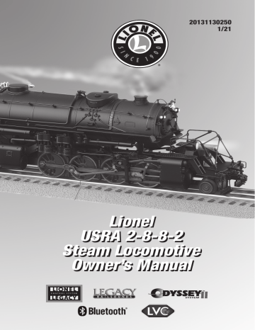 Lionel USRA 2-8-8-2 Steam Loco Owner's Manual | Manualzz