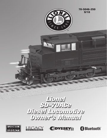 Lionel SD-70ACE Diesel Loco Owner's Manual | Manualzz