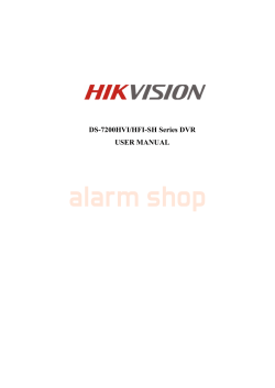 Hikvision Ds 78hfi Sh Handleiding De Handleiding Manualzz Com