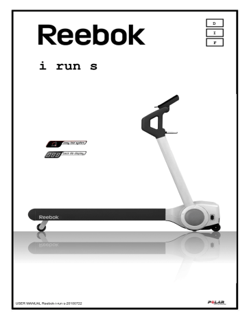 Reebok i-Run S User Manual | Manualzz