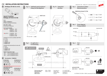 Dehn pipe DPI MD EX 24 M2 Installationsanleitung | Manualzz