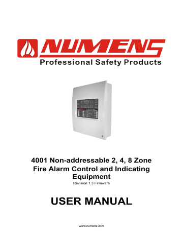 Numens 4001 User Manual | Manualzz