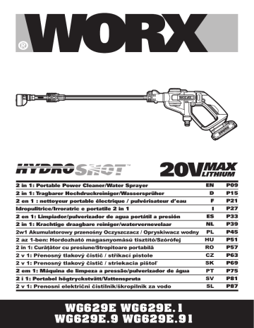thumbnail image 2 of 5-in-1 Multifunctional Nozzle For WORX Hydroshot WG629E, WG630, WG644 - Replacement Cleaning Tool Accessory 2 of 4