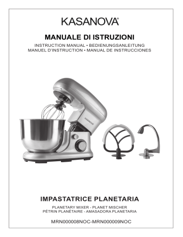 Impastatrice planetaria multifunzione Kasanova