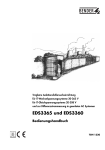 Bender EDS3365 / EDS3360 Bedienungsanleitung