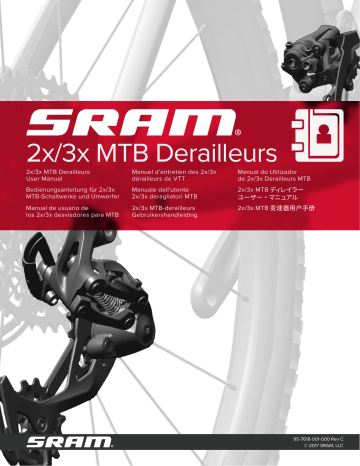 SRAM Dérailleur AV GX 2x10V Fix Directe Bas Tirage haut/bas Dents 34