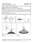 Meteor Whiz 2.0 Installation Instructions