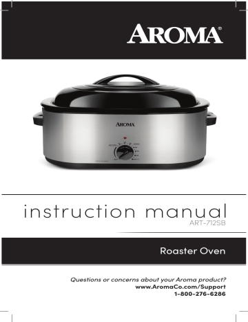 Aroma 22-qt. Roaster Oven with Buffet Server