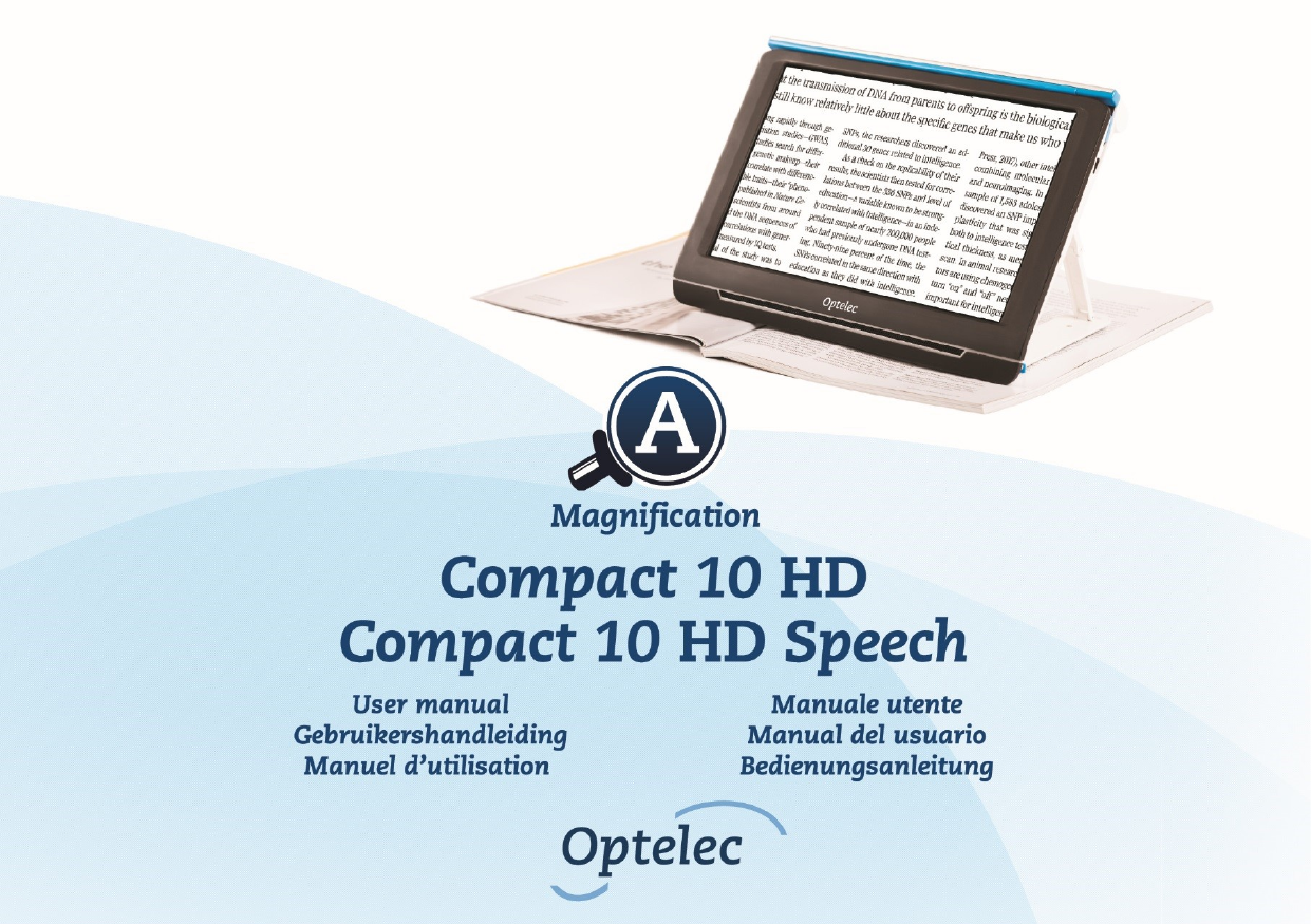Loupe électronique Compact 10 HD / HD Speech