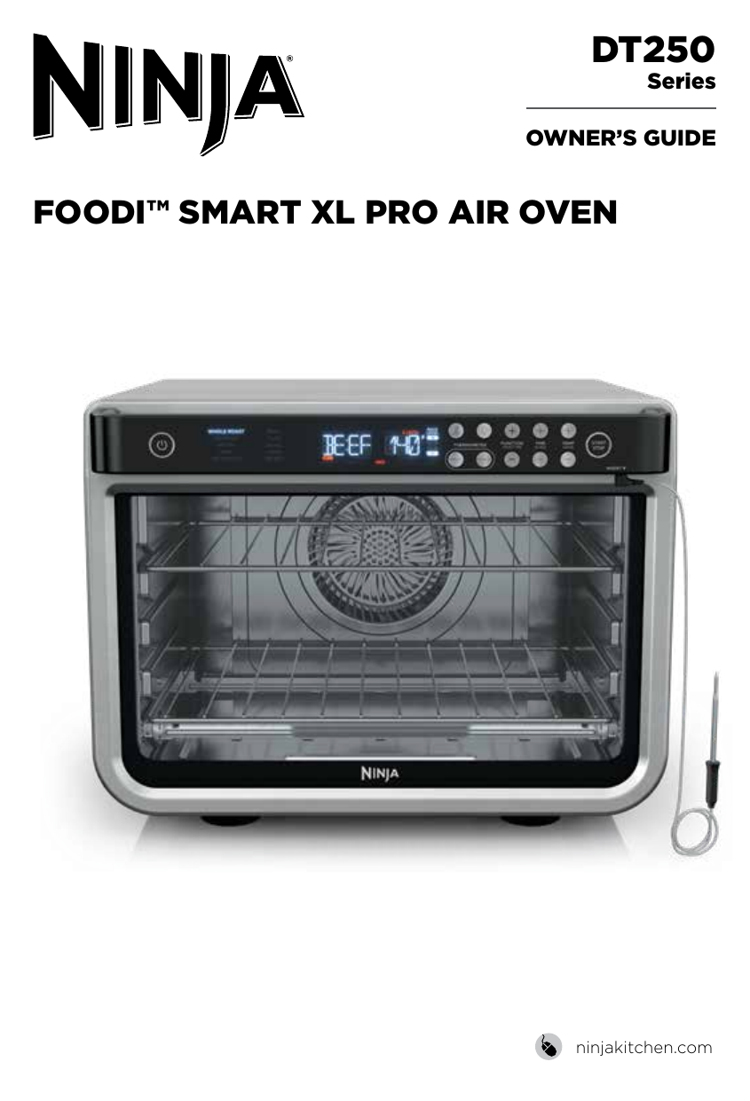 Ninja Foodi DT251 Smart XL Pro Air Oven New In Box, *Read