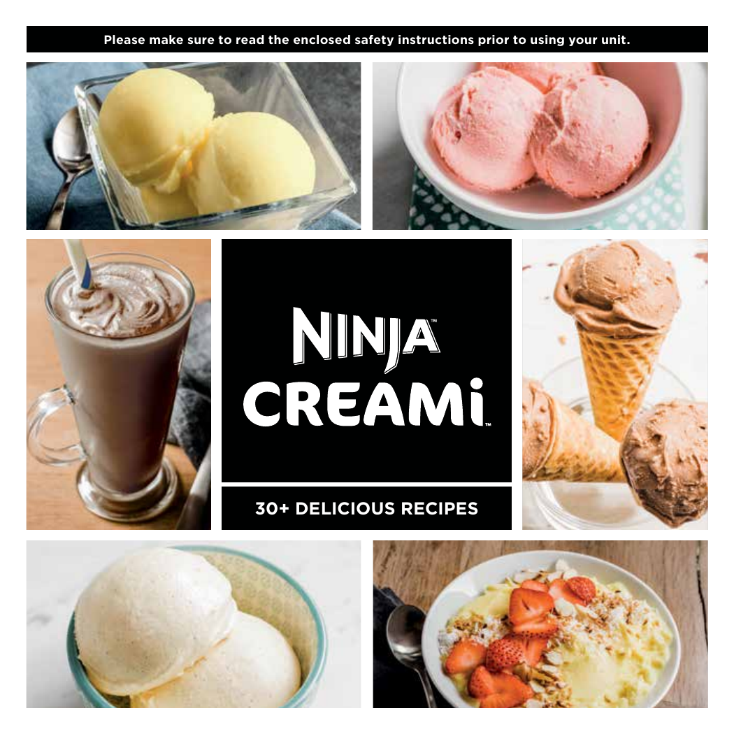 Ninja 0.5qt Creami Stainless Steel Ice Cream, Gelato And Sorbet