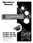 McElroy TracStar No.28, No.412, No.618: AI Chat &amp; PDF