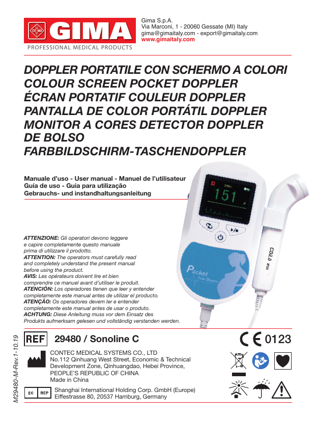 Contec Fetal Doppler Anleitung edu.svet.gob.gt