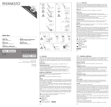 Ernesto IAN 302442 Bedienungs- Und Sicherheitshinweise | Manualzz