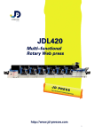 JD JDL-420 Series Manual